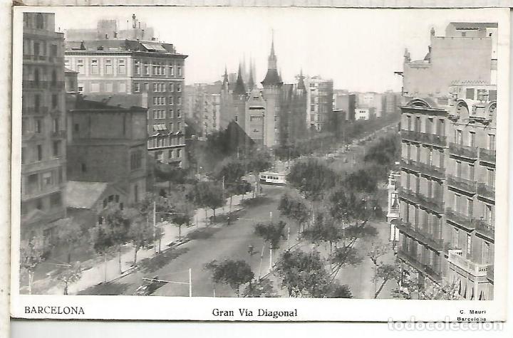 Postales: BARCELONA DIAGONAL SIN ESCRIBIR - Foto 1