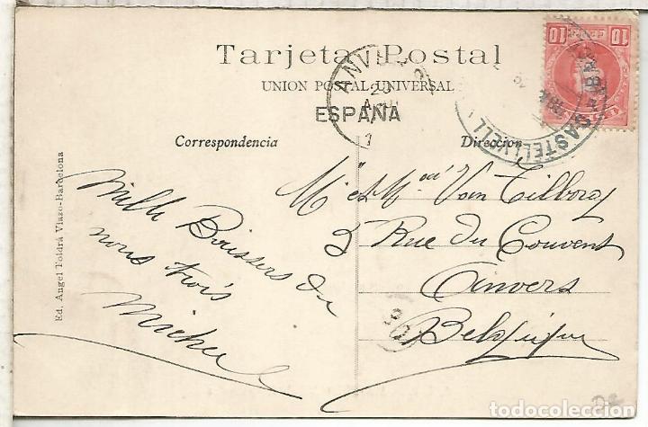 Postales: BARCELONA MONTSERRAT ESCRITA - Foto 2