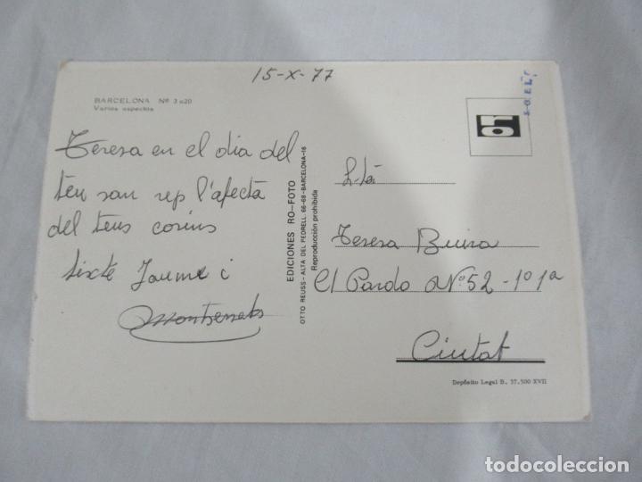 Postales: Barcelona - Varios Aspectos - Escrita - Foto 2