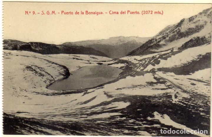 Postales: POSTAL PUERTO DE LA BONAIGUA (LERIDA) - CIMA DEL PUERTO