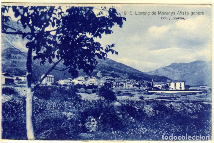 Postales: POSTAL S.LLOREN&Ccedil; DE MORUNYS (LERIDA) - VISTA GENERAL