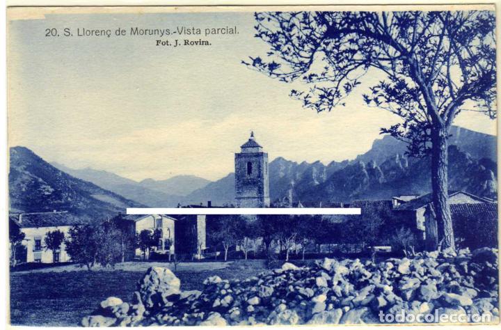 Postales: POSTAL LLOREN&Ccedil; DE MORUNYS (LERIDA) - VISTA PARCIAL