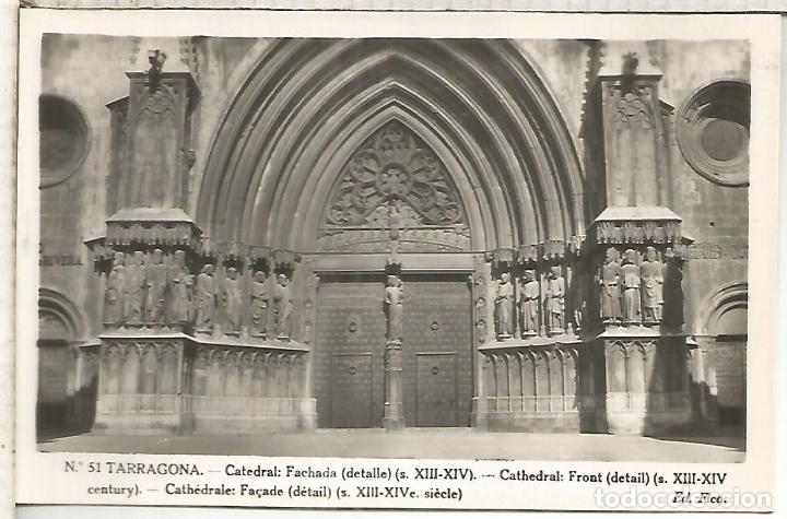 Postales: TARRAGONA CATEDRAL SIN ESCRIBIR - Foto 1