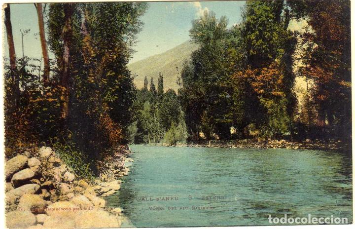 Postales: PRECIOSA POSTAL - VALL D&acute;ANEU - ESTERRI (LERIDA) - VORES DEL RIU NOGUERA