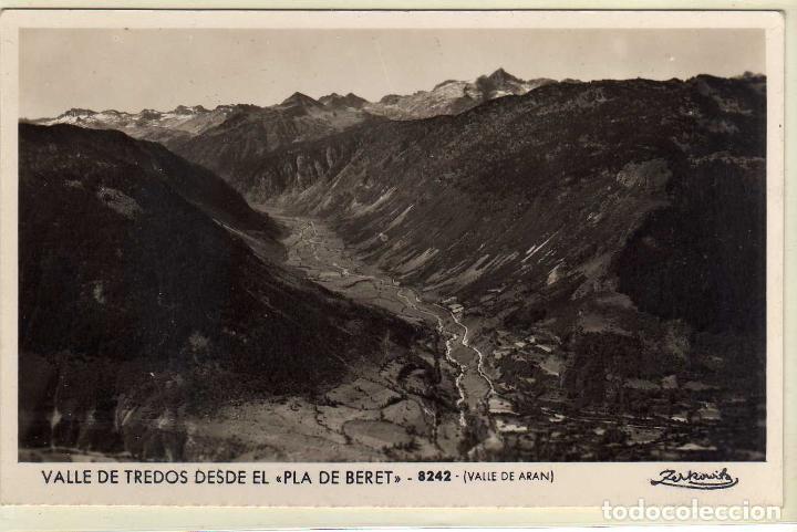 Postales: POSTAL VALLE DE TREDOS DESDE EL PLA DE BERET - VALLE DE ARAN (LERIDA)
