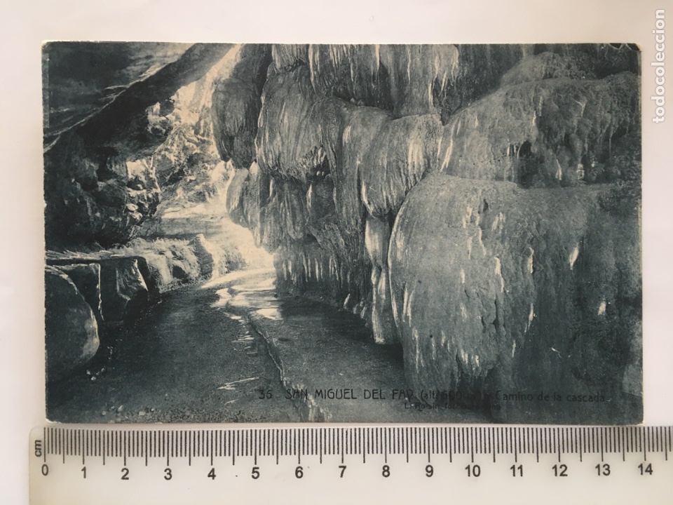 Postales: POSTAL. SAN MIGUEL DE FAY. CAMINO DE LA CASCADA. L. ROISIN, FOT&Oacute;GRAFO. H. 1925?.