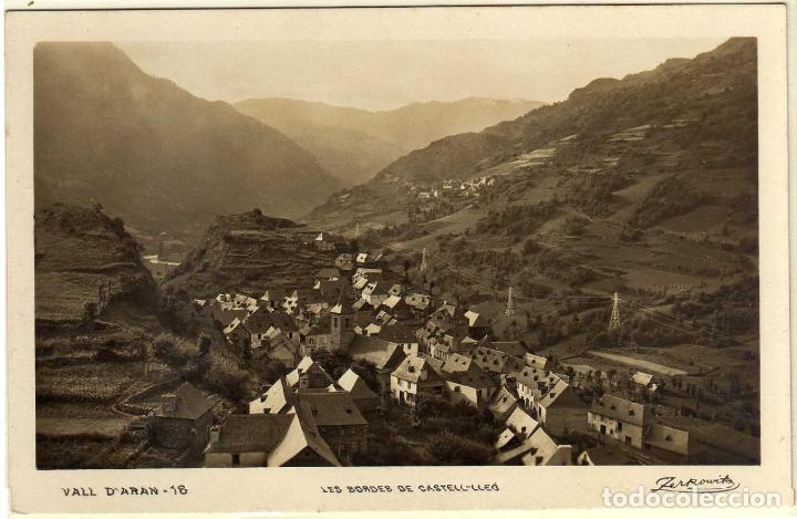 Postales: POSTAL LES BORDES DE CASTELL-LLE&Oacute; (LERIDA) - VALL D&acute;ARAN