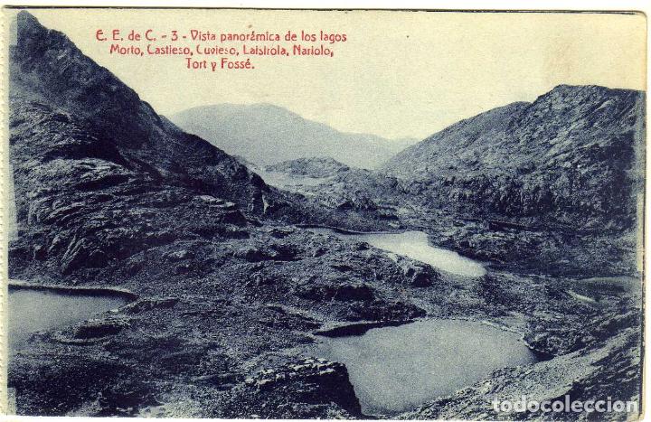 Postkarten: POSTAL VISTA PANORAMICA DE LAGOS MORTO, CASTIESO, CUVIESO, LAISIROLA,  NARIOLO, TORT Y FOSSE (LERIDA