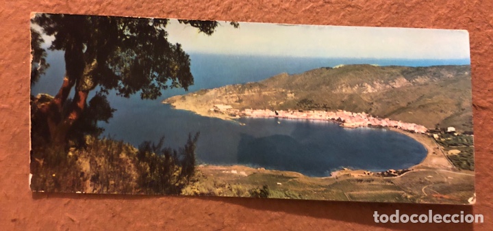 Postales: PORT DE LA SELVA (COSTA BRAVA). POSTAL PANOR&Aacute;MICA CIRCULADA EN 1957.