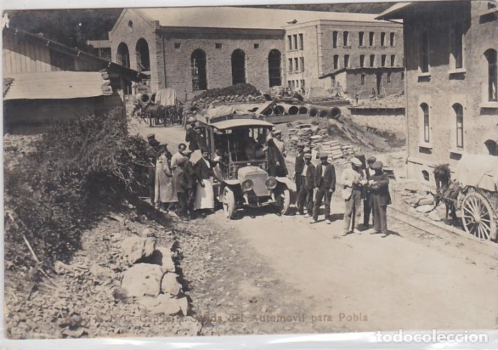 Postales: capdella, cabdella, e.e.c. salida del automovil para pobla, lerida - Foto 1