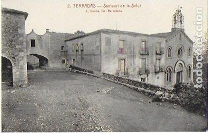 Postkarten: P-9882. POSTAL TERRADAS, SANTUARI DE LA SALUT. L.ROISIN N&ordm;2.