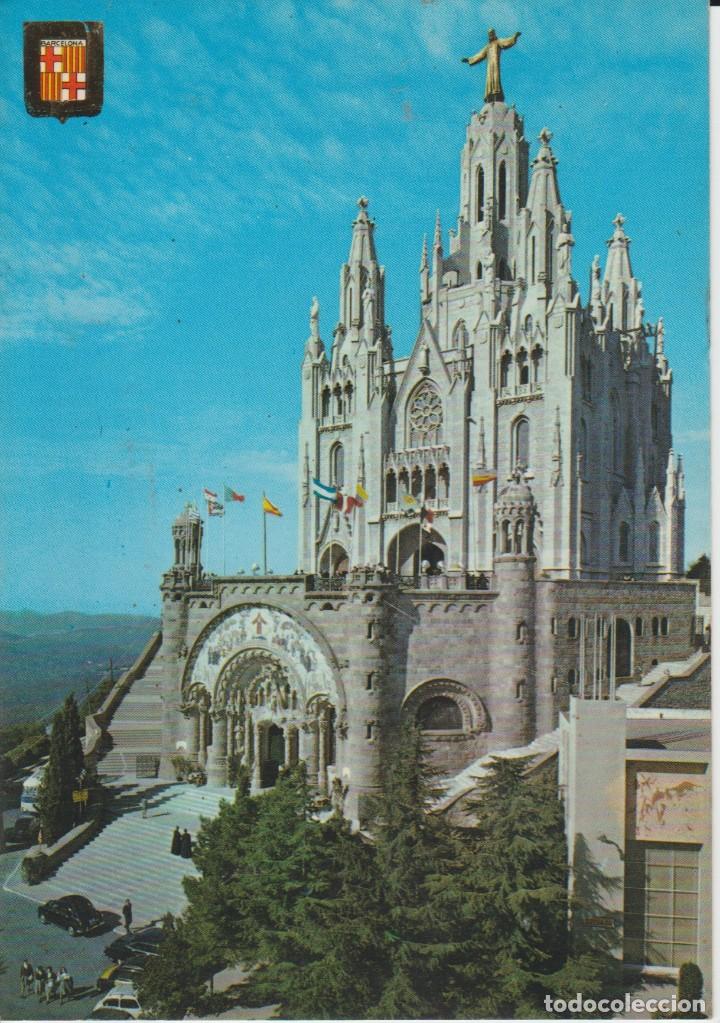 Postales: (70) BARCELONA. TIBIDABO. TEMPLO EXPIATORIO - Foto 1