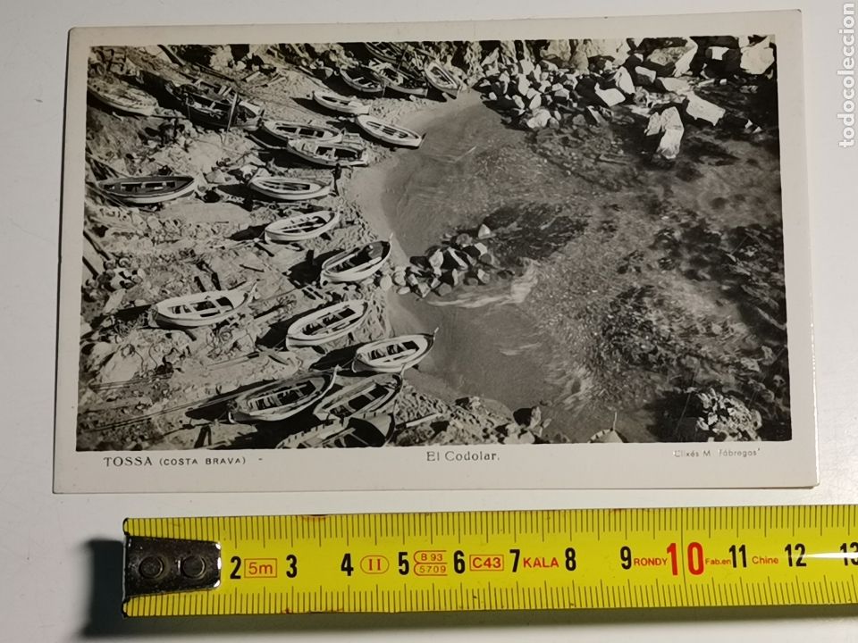 Postales: Postal de Tossa de Mar, El Codolar circulada 1954 - Foto 1