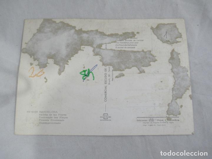 Postales: Barcelona - Rambla de las Flores - S/C - Foto 2
