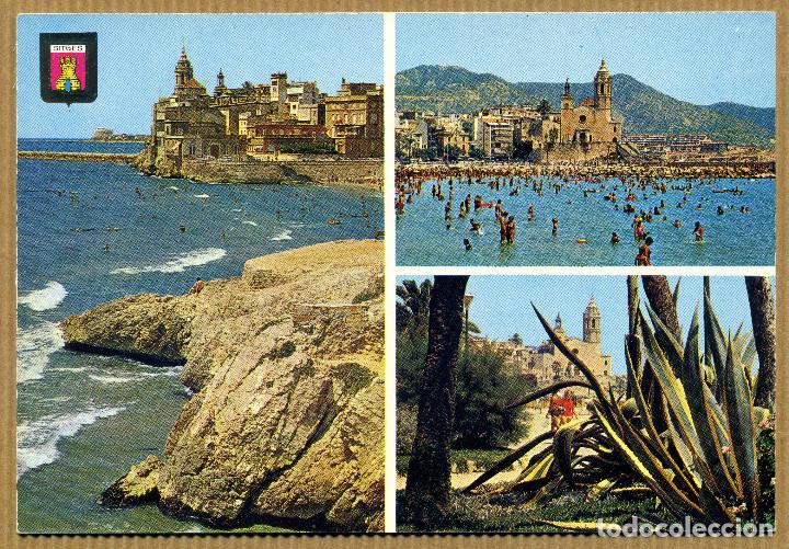 Postales: POSTAL BARCELONA - SITGES - Foto 1