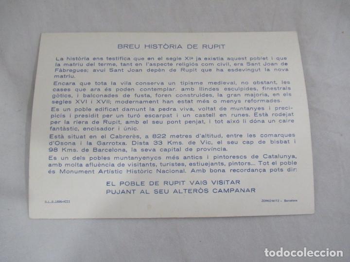 Postales: Rupit - Escrita - Foto 2