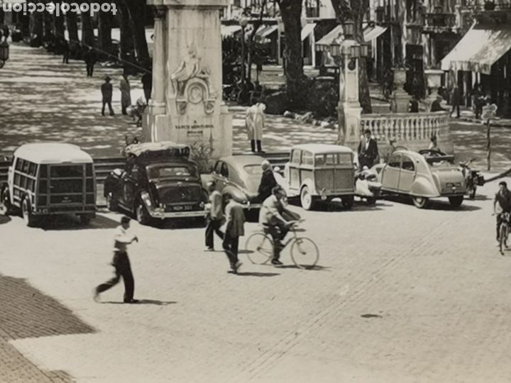 Postales: Postal de Figueres, la Rambla circulada en 1957 - Foto 2
