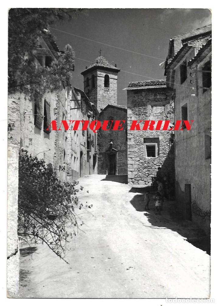 Postales: TARRAGONA / CABAC&Eacute;S / PARROQUIA DE LA NATIVIDAD / FOTOGRAFICA / SIN FRANQUEAR