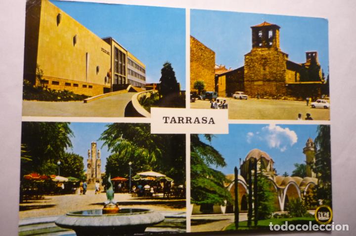 Postales: postal tarrasa .-diversos aspectos escrita - Foto 1