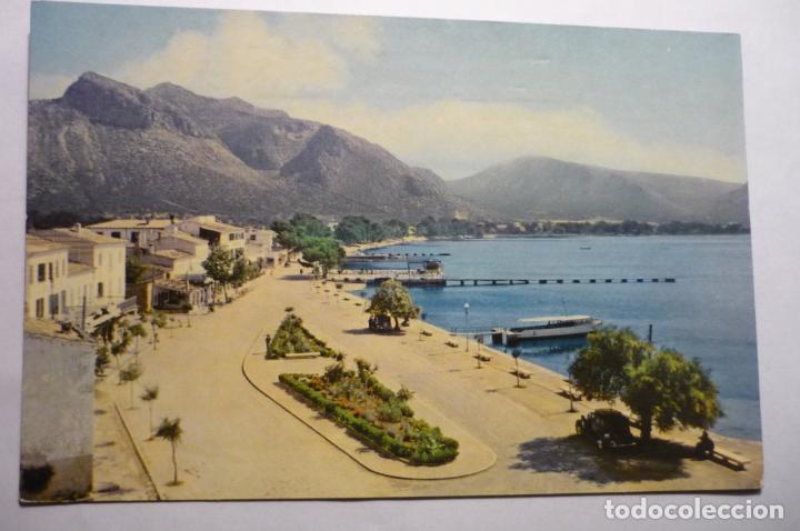 Postales: POSTAL MALLORCA POLLENSA.-PASEO MARITIMO .-ESCRITA  CM - Foto 1