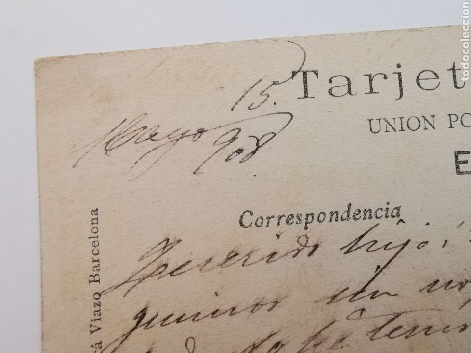 Postales: Postal de La Doma, La Garriga circulada en 1908 - Foto 4
