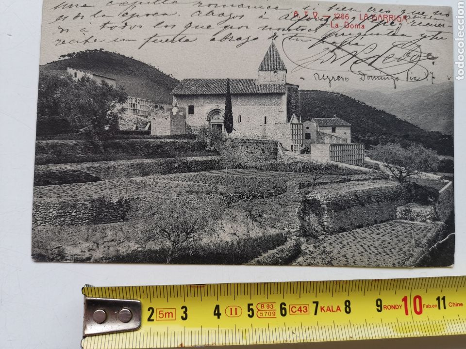 Postales: Postal de La Doma, La Garriga circulada en 1908 - Foto 1