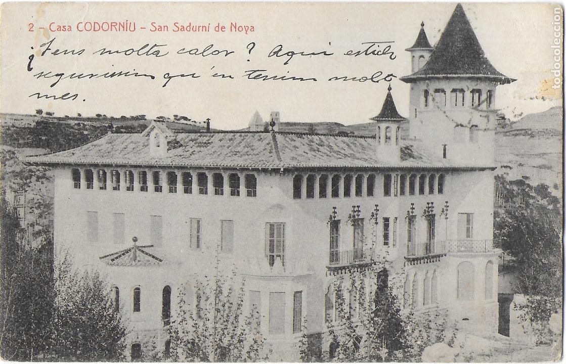 Postales: P-10009. POSTAL CASA CODORNIU. N&ordm; 2.  1922. - Foto 1