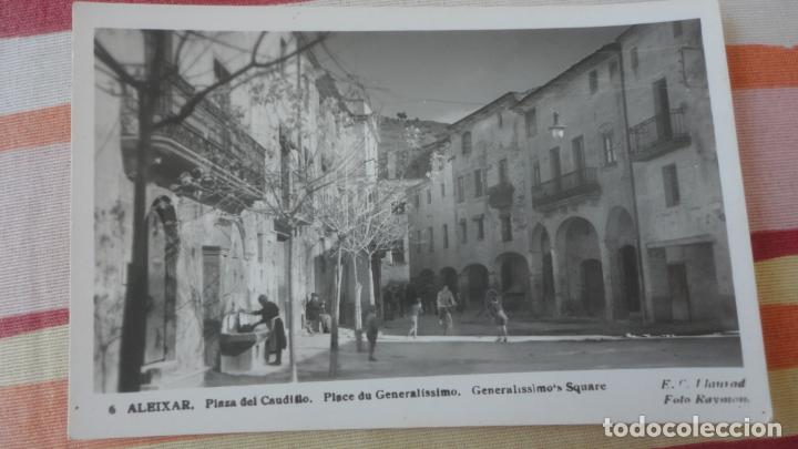 Postales: ANTIGUA POSTAL.PLAZA CAUDILLO.ALEIXAR.TARRAGONA FOTO RAYMON N&ordm; 6