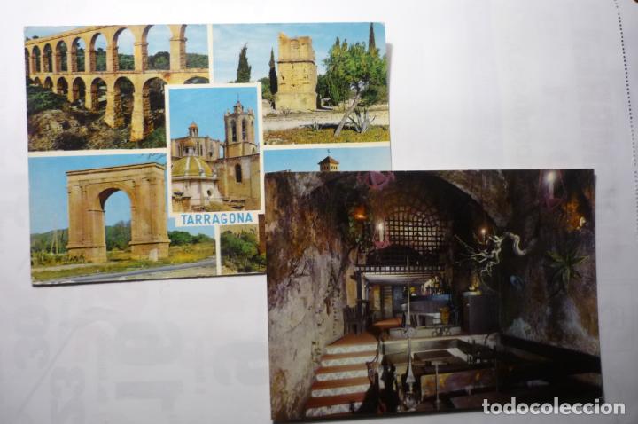 Postales: lote postales tarragona.-varias vistas y bar tipico  la cueva