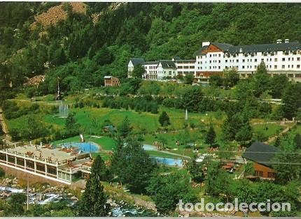 Postkarten: POSTAL A COLOR PIRINEOS CENTRALES GRAN BALNEARIO DE CALDAS DE BOHI HOTEL EL MANANTIAL
