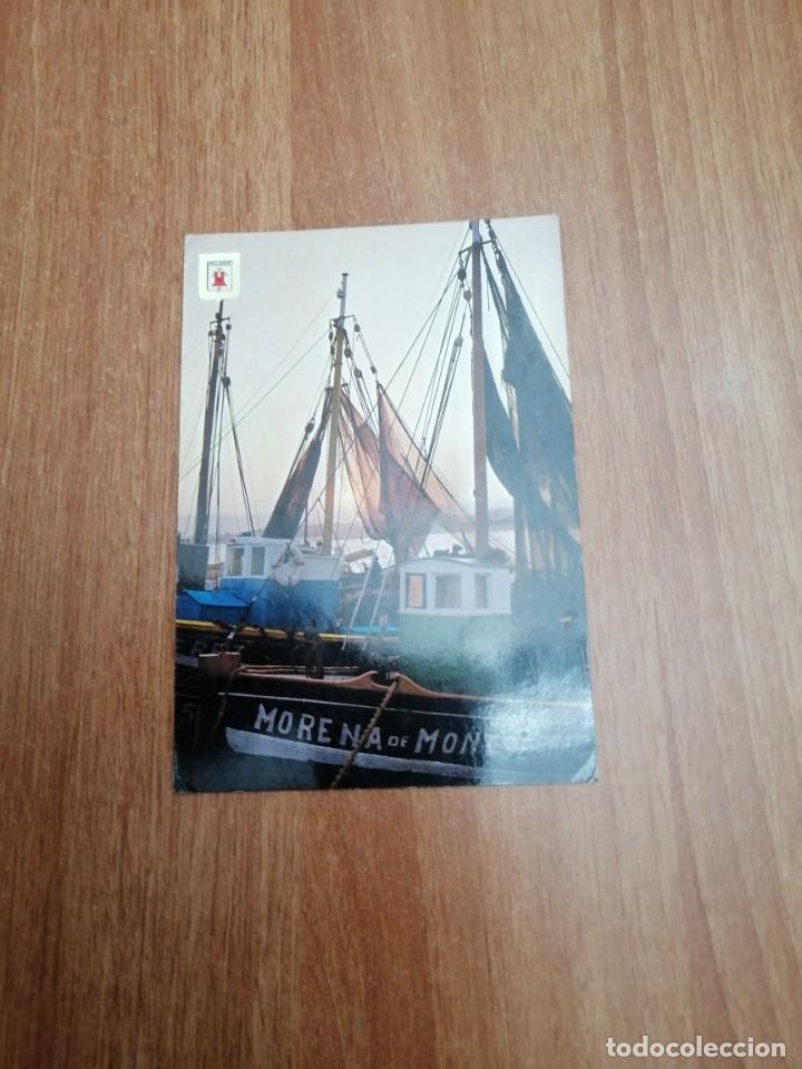 Postcards: POSTAL  PALAMOSCOSTA BRAVA  ATARDECER CIRCULADA