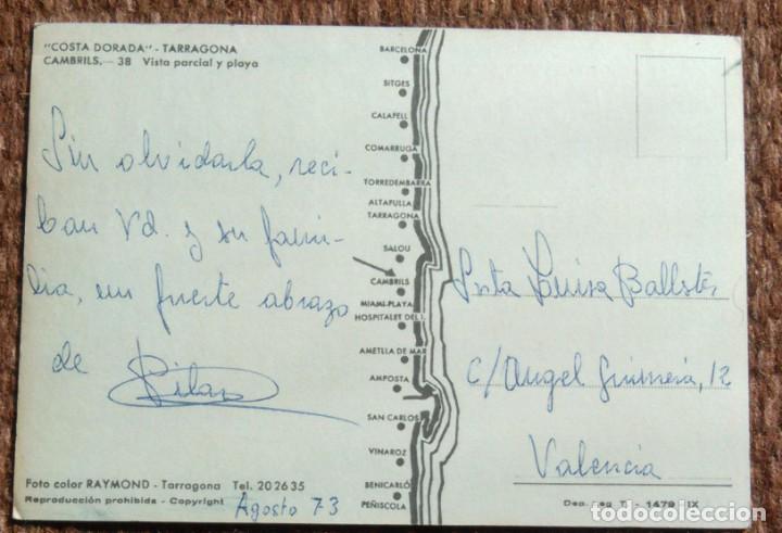 Postales: CAMBRILS - TARRAGONA - Foto 2