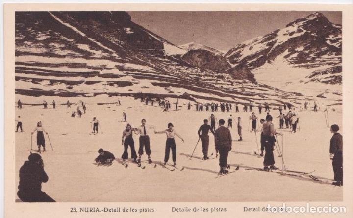 Cartes Postales: NURIA, DETALL DE LES PISTES - FOT. L.ROISIN N&ordm; 23 - S/C