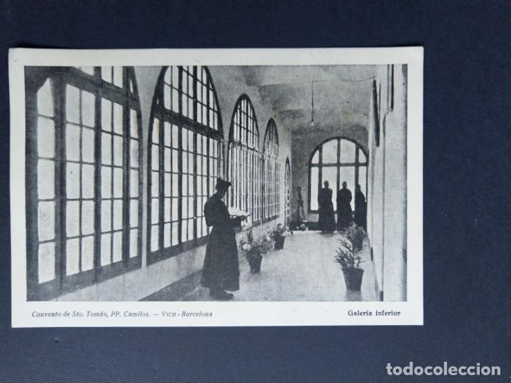 Postales: VICH BARCELONA CONVENTO DE SANTO TOMAS PP. CAMILOS - Foto 1