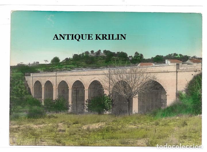 Postales: SALOMO / VISTA PARCIAL DEL PUENTE DEL FERROCARRIL / SIN EDITOR / SIN FRANQUEAR