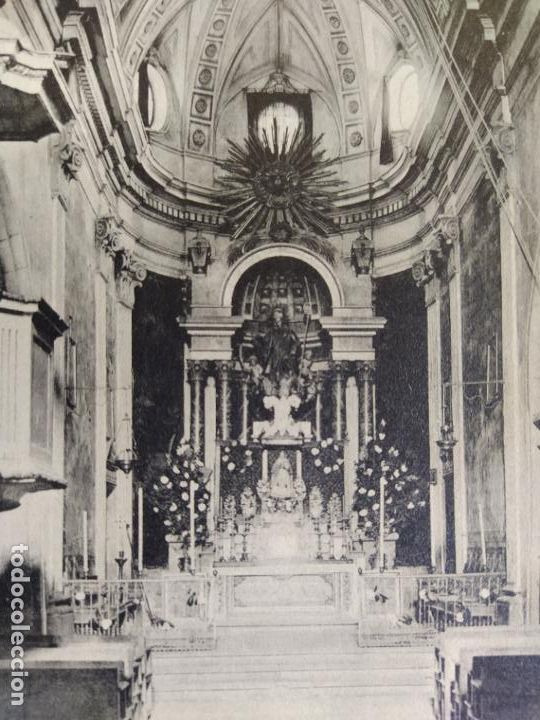 Postales: SANT JULIA DE VILATORTA-INTERIOR IGLESIA-ATV 820-POSTAL ANTIGUA-(67.533)