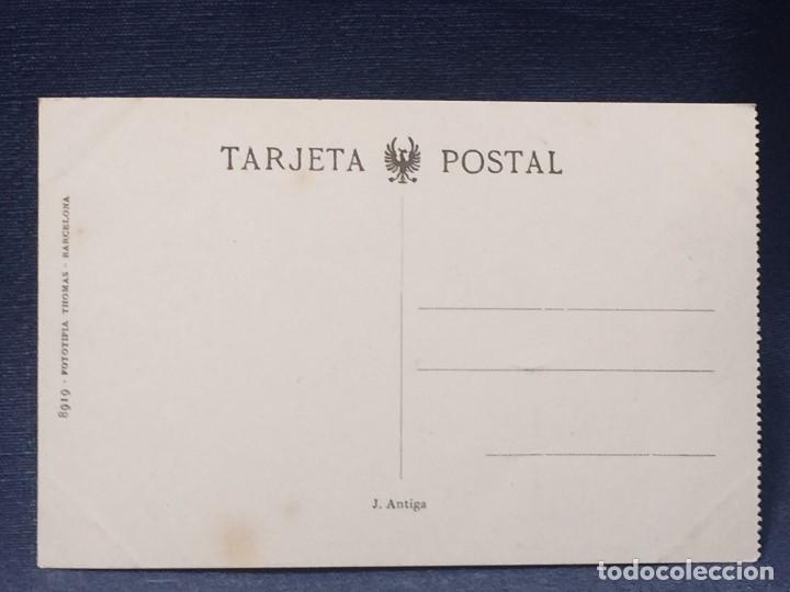 Postales: postal 17 OLOT CASCADA DEL COLLELL THOMAS - Foto 2