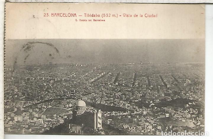 Postales: BARCELONA TIBIDABO ESCRITA - Foto 1