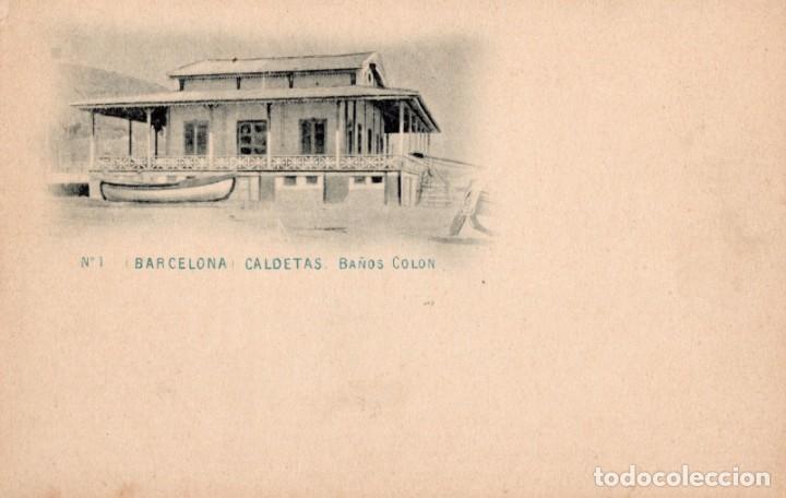 Postales: caldetas. 1 ba&ntilde;os col&oacute;n - Foto 1