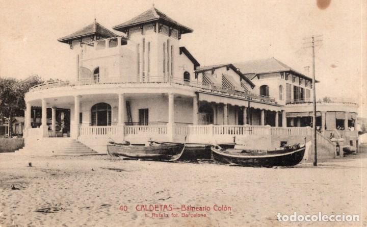 Postales: caldetas. 40 balnerio col&oacute;n. roisin - Foto 1