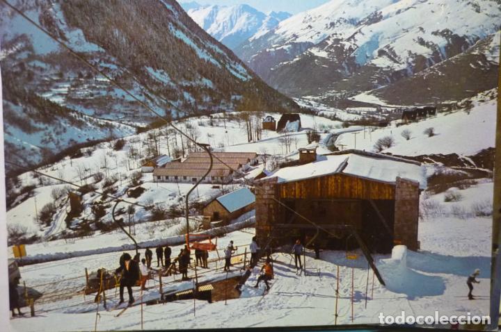 Postales: POSTAL VALLE DE ARAN.-TELESILLA BAQUEIRA ESTACION