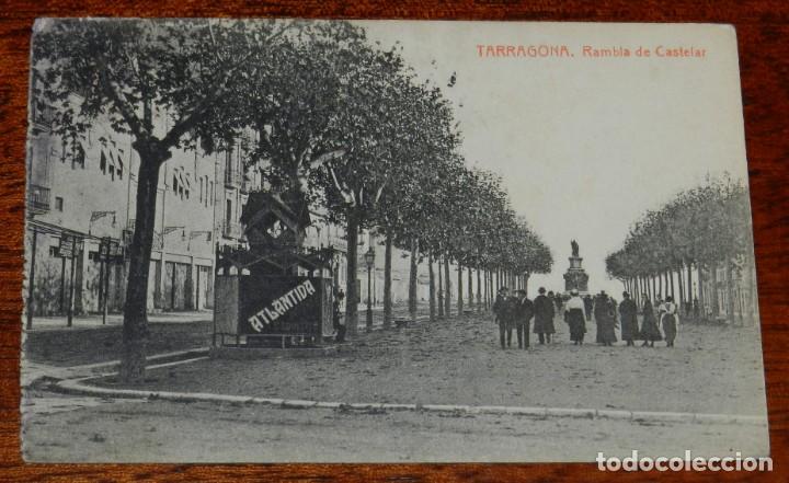 Postales: POSTAL DE TARRAGONA, RAMBLA DE CASTELAR, NO CIRCULADA, ED. THOMAS. - Foto 1