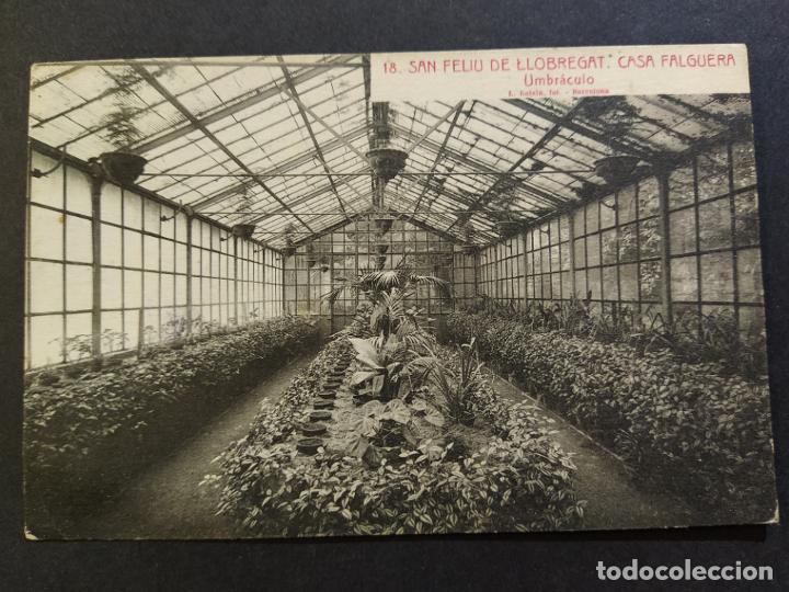Postales: SANT FELIU DE LLOBREGAT-CASA FALGUERA-UMBRACULO-ROISIN-18-POSTAL ANTIGUA-(67.983)