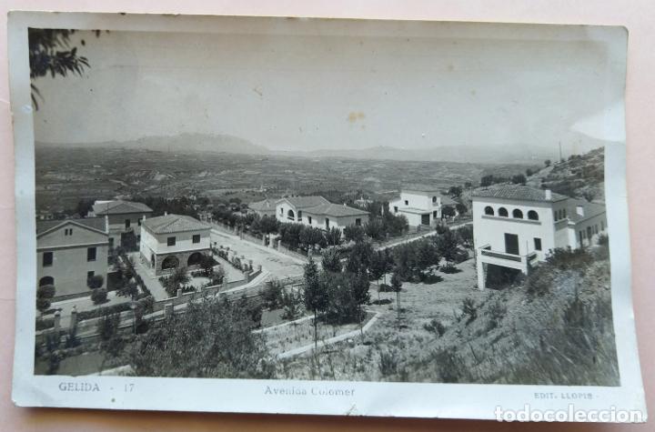 Postales: GELIDA AVENIDA COLOMER - Foto 1