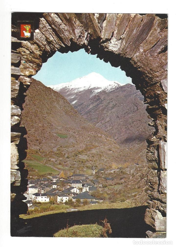 Postales: PIRINEU CATALA. VALL FERRERA. ALINS- N&ordm; 194, VISTA GENERAL I PIC MONTEIXO. L&Eacute;RIDA- SIN CIRCULAR