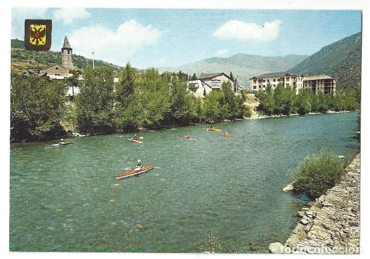 Postales: PIR. CATALA. SORT.- N&ordm; 255, PIRAG&Uuml;ISMO EN EL NOGUERA PALLARESA. L&Eacute;RIDA- SIN CIRCULAR