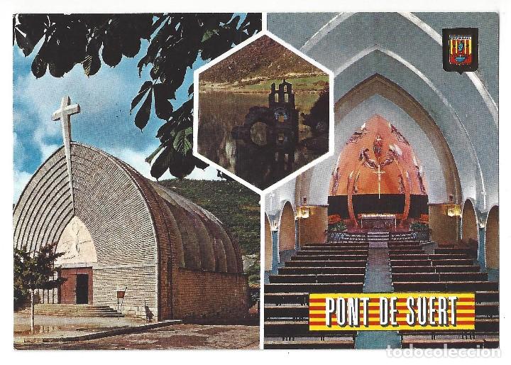 Postales: PIR. CATALA. VALL RIBAGOR&Ccedil;ANA. PONT DE SUERT.- N&ordm; 304, DIVERSOS ASPECTOS. L&Eacute;RIDA- SIN CIRCULAR