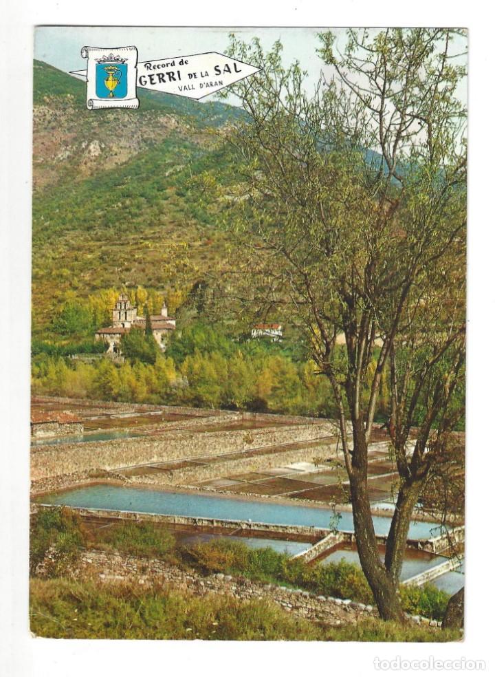 Postales: PIRINEO DE L&Eacute;RIDA. GERRI DE LA SAL.- N&ordm; 534, SALINAS Y MONASTERIO. L&Eacute;RIDA- SIN CIRCULAR