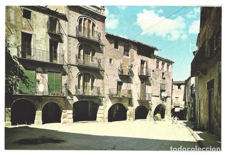 Postales: ARTESA DE SEGRE.- PLAZA MAYOR. ANIMADA. L&Eacute;RIDA- SIN CIRCULAR (A&Ntilde;OS 60)