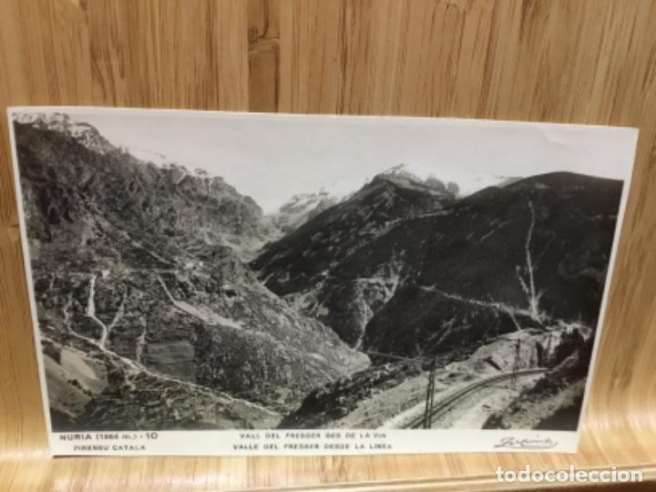 Cartoline: Postal de Nuria.vall del freser des de la v&iacute;a.zerkowitz.